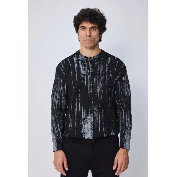 Pull sans capuche manches longues