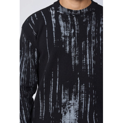 Pull sans capuche manches longues